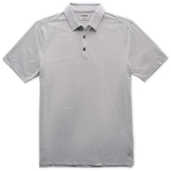 Linksoul Printed Astoria Shirt Polo Short Sleeve Golf Apparel