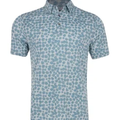 Linksoul Printed Astoria Shirt Polo Short Sleeve Golf Apparel