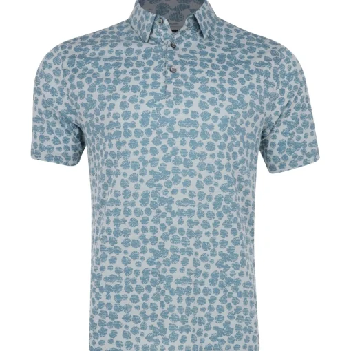 Linksoul Printed Astoria Shirt Polo Short Sleeve Golf Apparel