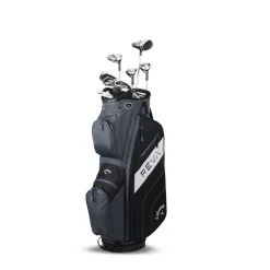 New and Used Callaway REVA Black 11 Piece Short w/ Cart Bag Club Set Golf Clubs