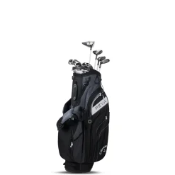 New and Used Callaway REVA Black 11 Piece w/ Stand Bag Club Set Golf Clubs