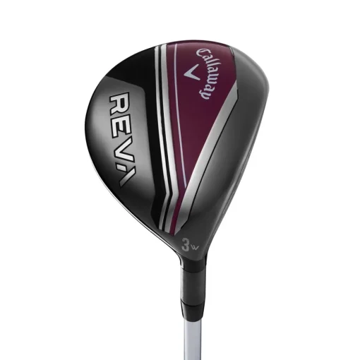 New and Used Callaway REVA Eggplant 11 Piece w/ Cart Bag Club Set Golf Clubs
