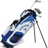 New and Used Callaway XJ-1 4-Piece Girls Left Handed Club Set Golf Clubs