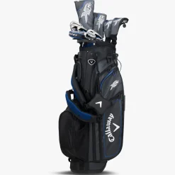 New and Used Callaway XR 13 Piece '24 Blue/Silver Club Set Golf Clubs