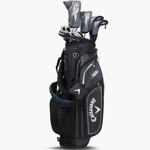 New and Used Callaway XR 13 Piece '24 Black/Silver Club Set Golf Clubs