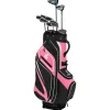New and Used Cleveland Launcher HALO Black/Pink Club Set Golf Clubs