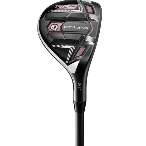 New and Used Cobra RADSpeed Black/Pink Hybrid Golf Clubs