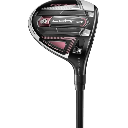 New and Used Cobra RADSpeed Draw Black/Pink Fairway Wood Golf Clubs