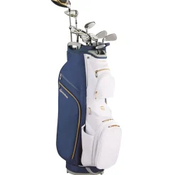 New and Used TaylorMade Kalea Gold Cart Blue/White Club Set Golf Clubs
