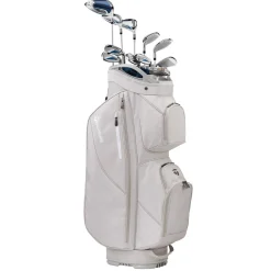 New and Used TaylorMade Kalea Premier Light Grey 11 Piece Club Set Golf Clubs