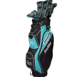 New and Used Tour Edge Moda Silk Black/Light Blue Club Set Golf Clubs
