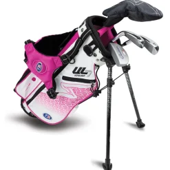 New and Used U.S. Kids Golf UL7-42 4 Club Pink Club Set Golf Clubs