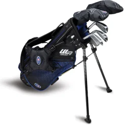 New and Used U.S. Kids Golf UL7-45 6 Club Black Club Set Golf Clubs