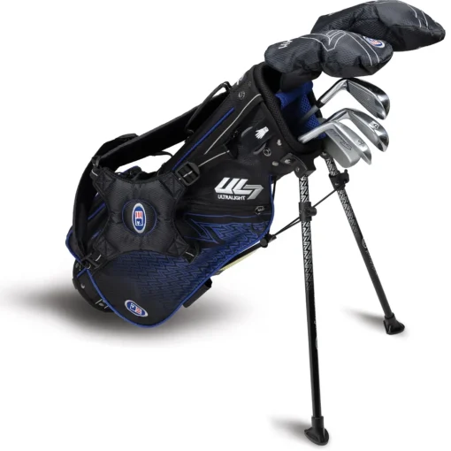 New and Used U.S. Kids Golf UL7-45 6 Club Black Club Set Golf Clubs