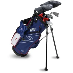 New and Used U.S. Kids Golf UL7-48 5 Club Navy/Red Club Set Golf Clubs