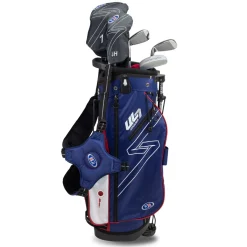New and Used U.S. Kids Golf UL7-48 5 Club Navy/Red Club Set Golf Clubs