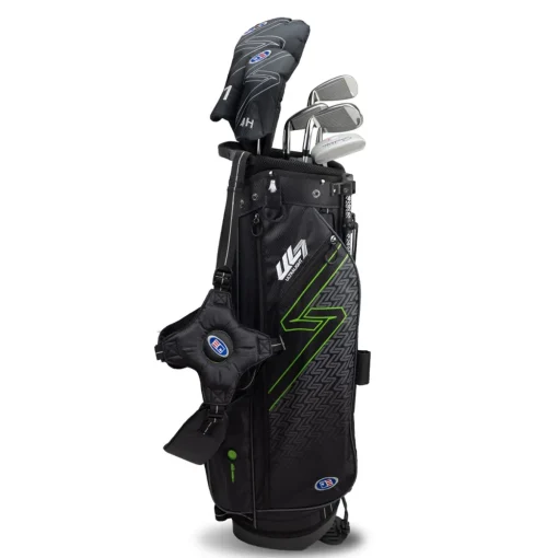 New and Used U.S. Kids Golf UL7-57 7 Club Black Club Set Golf Clubs