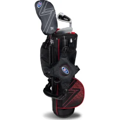 New and Used U.S. Kids Golf UL7-39 3 Club Red Club Set Golf Clubs