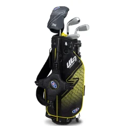 New and Used U.S. Kids Golf UL7-42 4 Club Black Club Set Golf Clubs