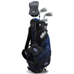 New and Used U.S. Kids Golf UL7-45 4 Club Black Club Set Golf Clubs