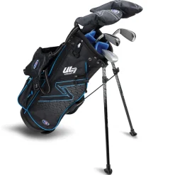 New and Used U.S. Kids Golf UL7-48 5 Club Black Club Set Golf Clubs