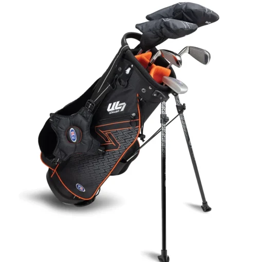 New and Used U.S. Kids Golf UL7-51 5 Club Black Club Set Golf Clubs