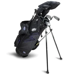 New and Used U.S. Kids Golf UL7-54 5 Club Black Club Set Golf Clubs
