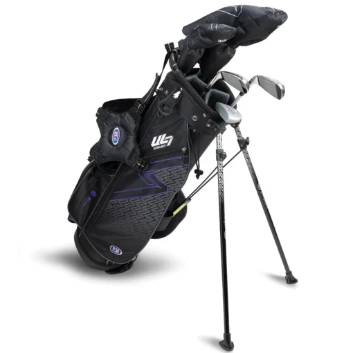 New and Used U.S. Kids Golf UL7-54 5 Club Black Club Set Golf Clubs