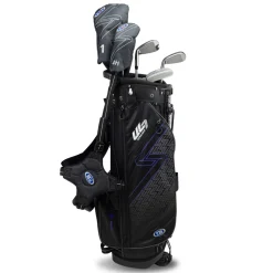 New and Used U.S. Kids Golf UL7-54 5 Club Black Club Set Golf Clubs
