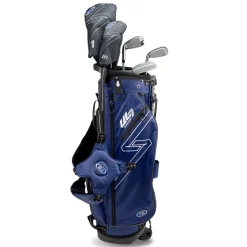 New and Used U.S. Kids Golf UL7-54 5 Club Navy Club Set Golf Clubs