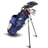 New and Used U.S. Kids Golf UL7-57 7 Club Navy/Red Club Set Golf Clubs