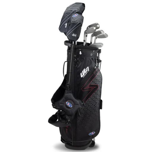 New and Used U.S. Kids Golf UL7-60 7 Club Black Club Set Golf Clubs