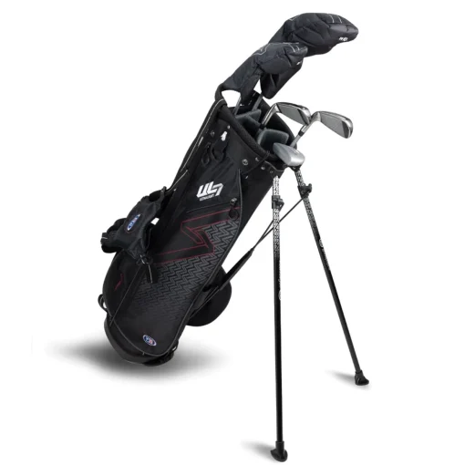New and Used U.S. Kids Golf UL7-60 5 Club Black Club Set Golf Clubs