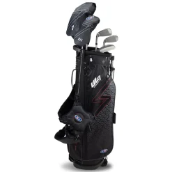 New and Used U.S. Kids Golf UL7-60 5 Club Black Club Set Golf Clubs