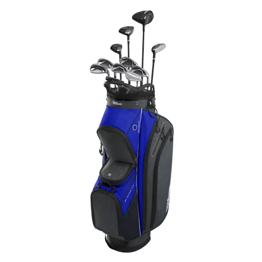 New and Used Wilson PlayerFit w/ Cart Bag Club Set Golf Clubs