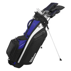 New and Used Wilson PlayerFit w/ Stand Bag Club Set Golf Clubs