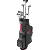 New and Used Wilson Profile Red with Stand Bag Club Set Golf Clubs