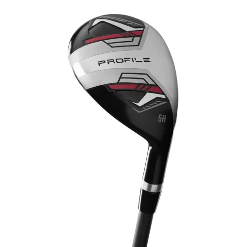 New and Used Wilson Profile Red Long with Stand Bag Club Set Golf Clubs