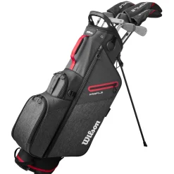 New and Used Wilson Profile Red Long with Stand Bag Club Set Golf Clubs