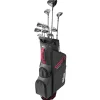 New and Used Wilson Profile Red with Stand Bag Club Set Golf Clubs