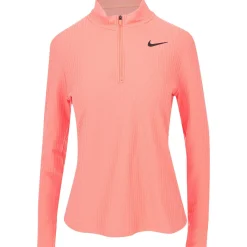 Nike DF ADV Tour Zip Shirt Polo Long Sleeve Golf Apparel