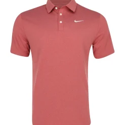 Nike DF Tour Heather Shirt Polo Short Sleeve Golf Apparel