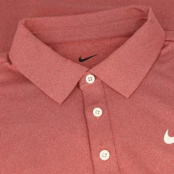 Nike DF Tour Heather Shirt Polo Short Sleeve Golf Apparel