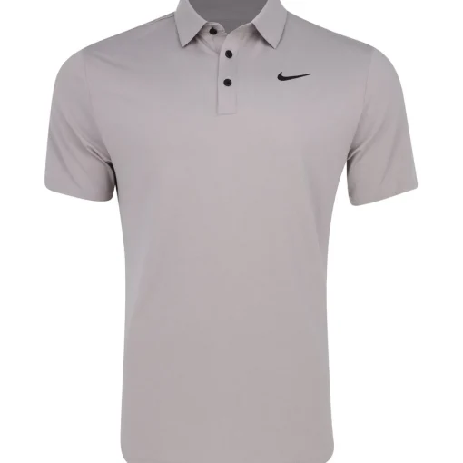 Nike DF Tour Heather Shirt Polo Short Sleeve Golf Apparel