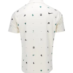 Nike DF Tour Icon Print Shirt Polo Short Sleeve Golf Apparel