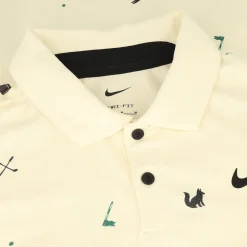 Nike DF Tour Icon Print Shirt Polo Short Sleeve Golf Apparel
