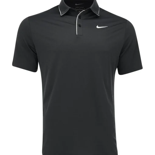 Nike DF Tour Piping Shirt Polo Short Sleeve Golf Apparel