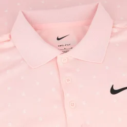 Nike DF Tour Print Shirt Polo Short Sleeve Golf Apparel