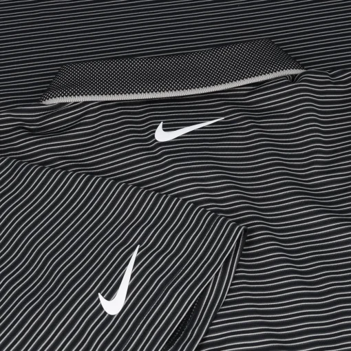 Nike DF Tour Stripe OLC Shirt Polo Short Sleeve Golf Apparel