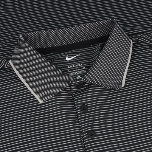 Nike DF Tour Stripe OLC Shirt Polo Short Sleeve Golf Apparel